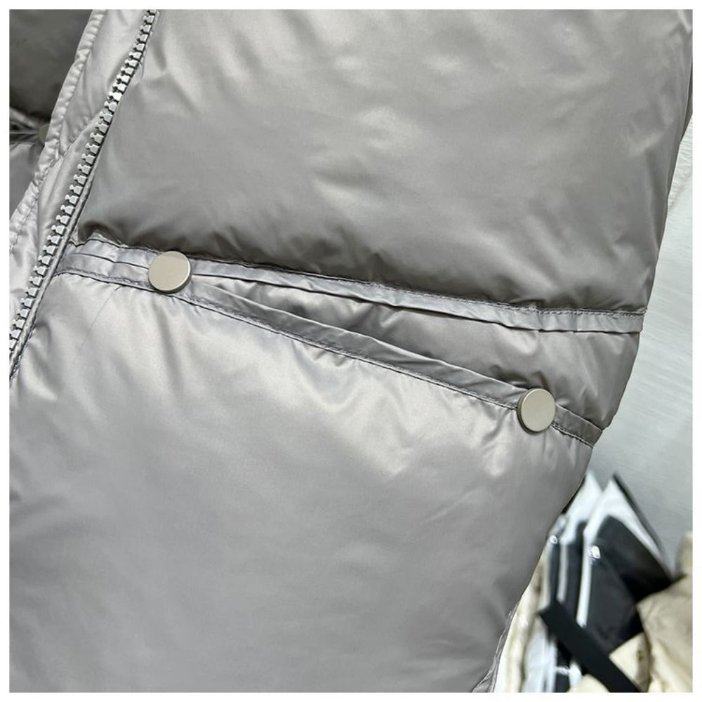 Sleeveless Puffer Vest Jacket for Women - Soraya
