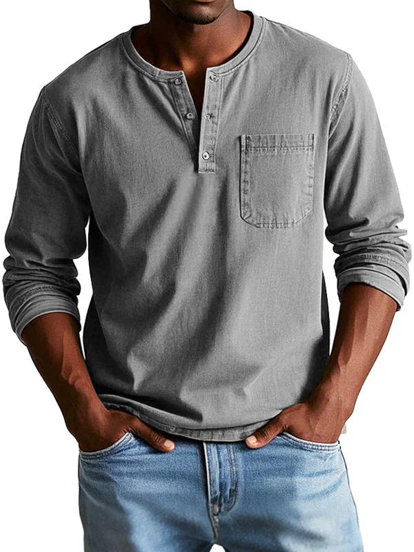 Men's Breasted Shirt | Long Sleeve