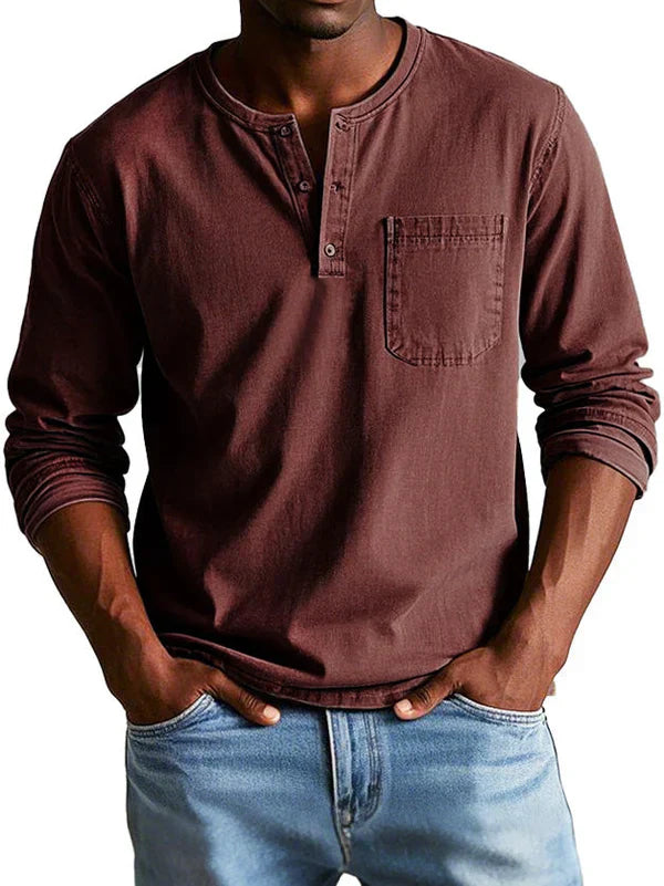 Men's Breasted Shirt | Long Sleeve
