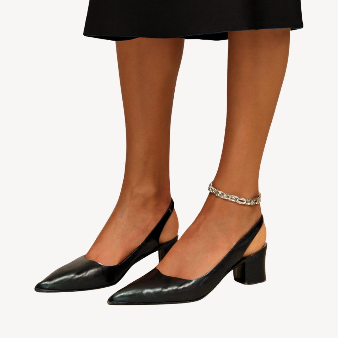 Women's Plaid Heels | Pointed