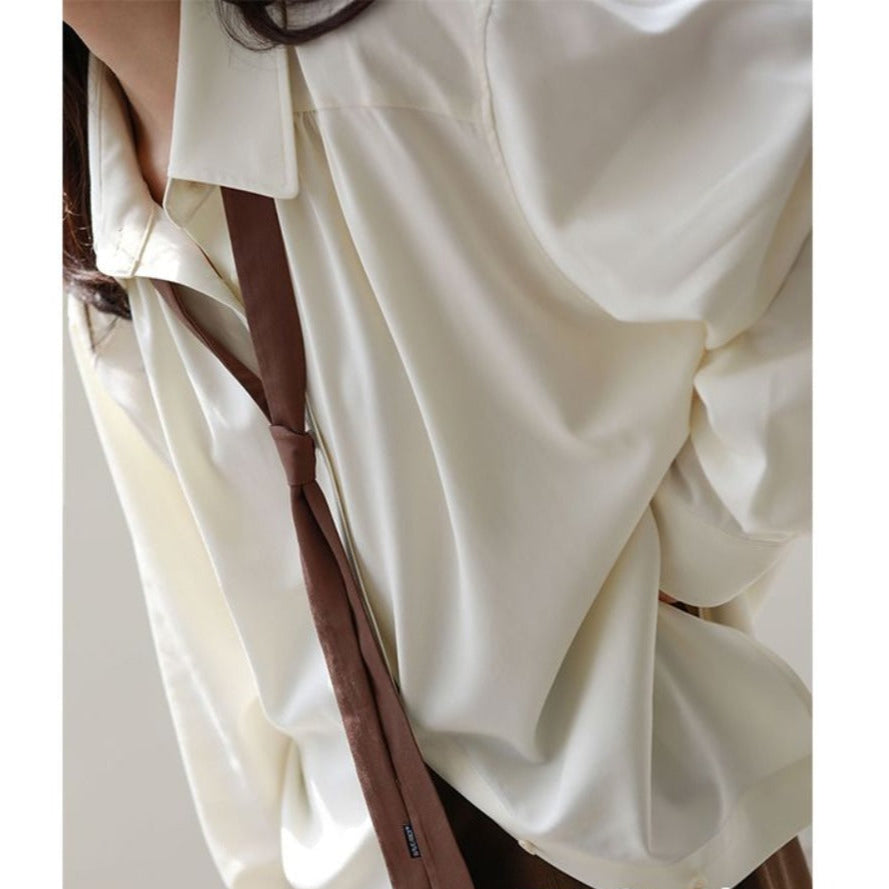 Button Down Long Sleeve Shirt for Women - Gioia