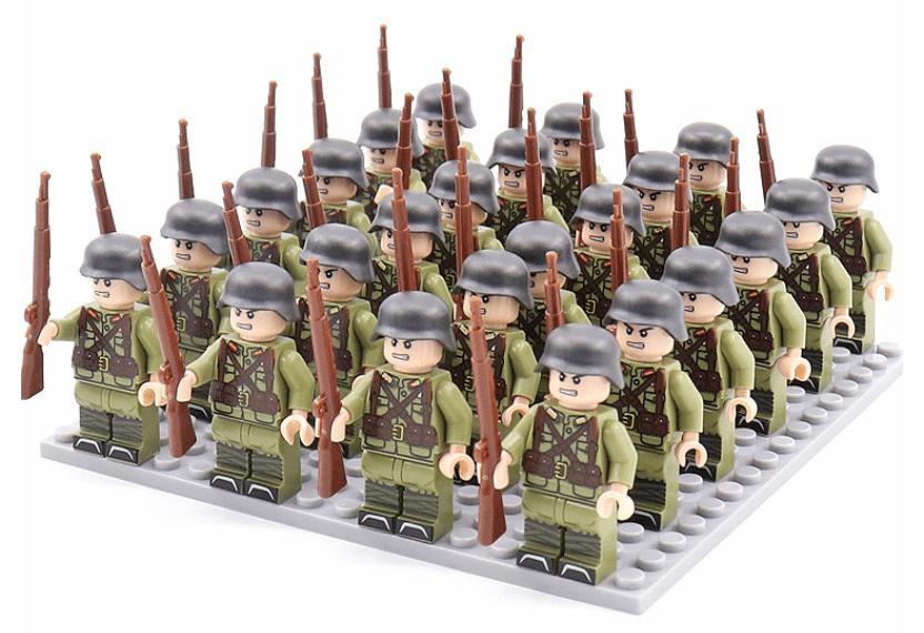 21-Piece Figure Building Set for Kids & Collectors