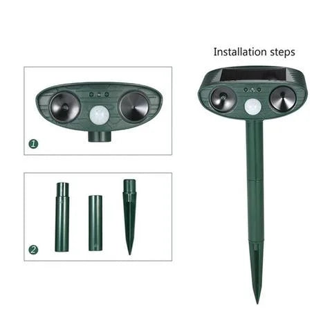 Ultrasonic Deer Deterrent - Eliminate Deer in 48 Hours