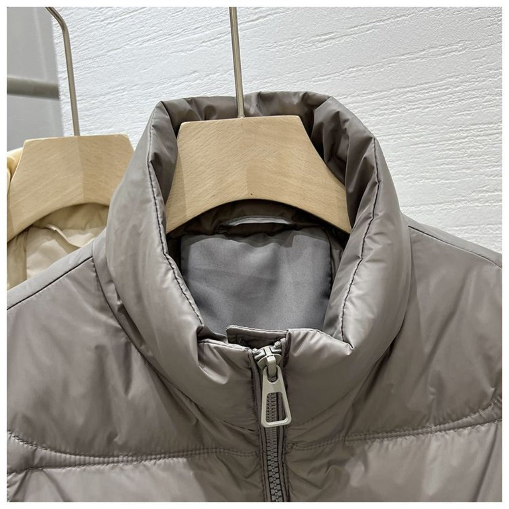 Sleeveless Puffer Vest Jacket for Women - Soraya