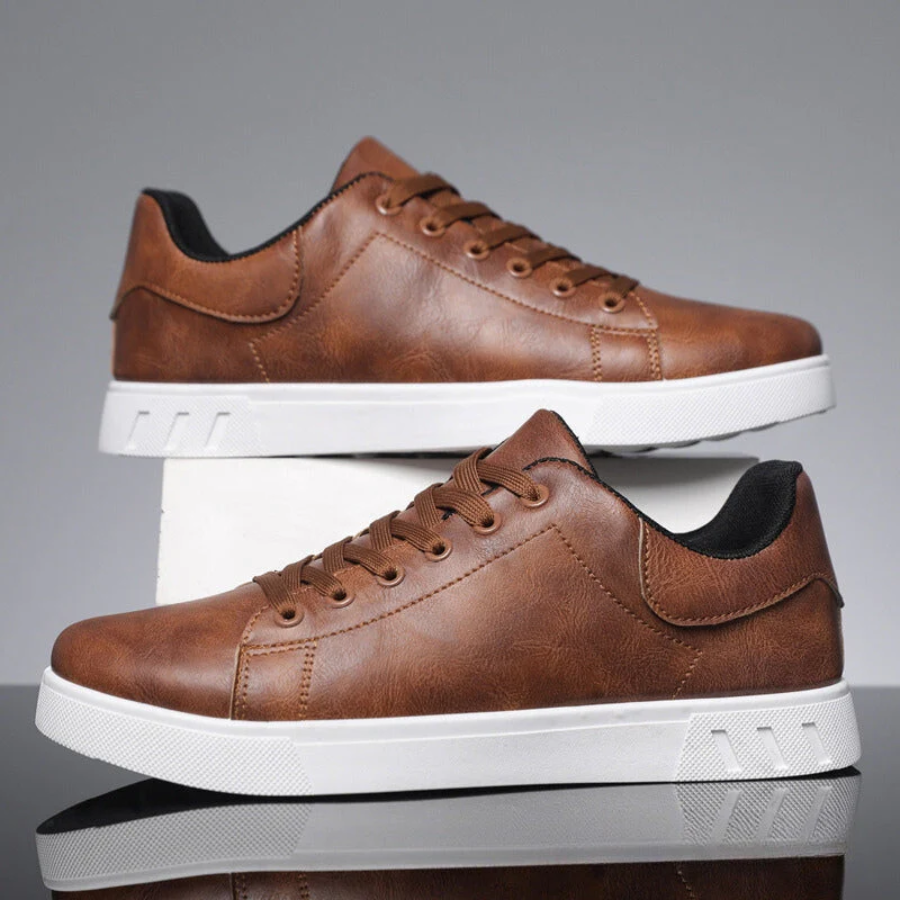 Men's Leather Trainers | Stylish