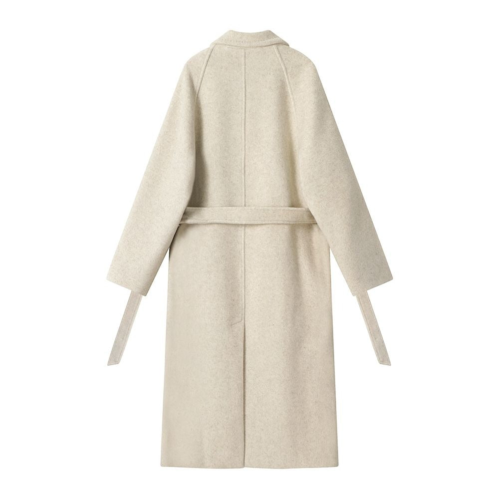 Double Breasted Wool Coat for Women - Lucia