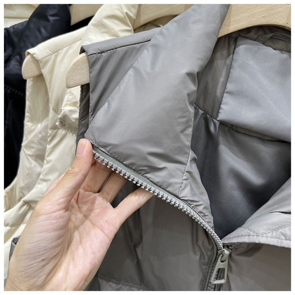 Sleeveless Puffer Vest Jacket for Women - Soraya