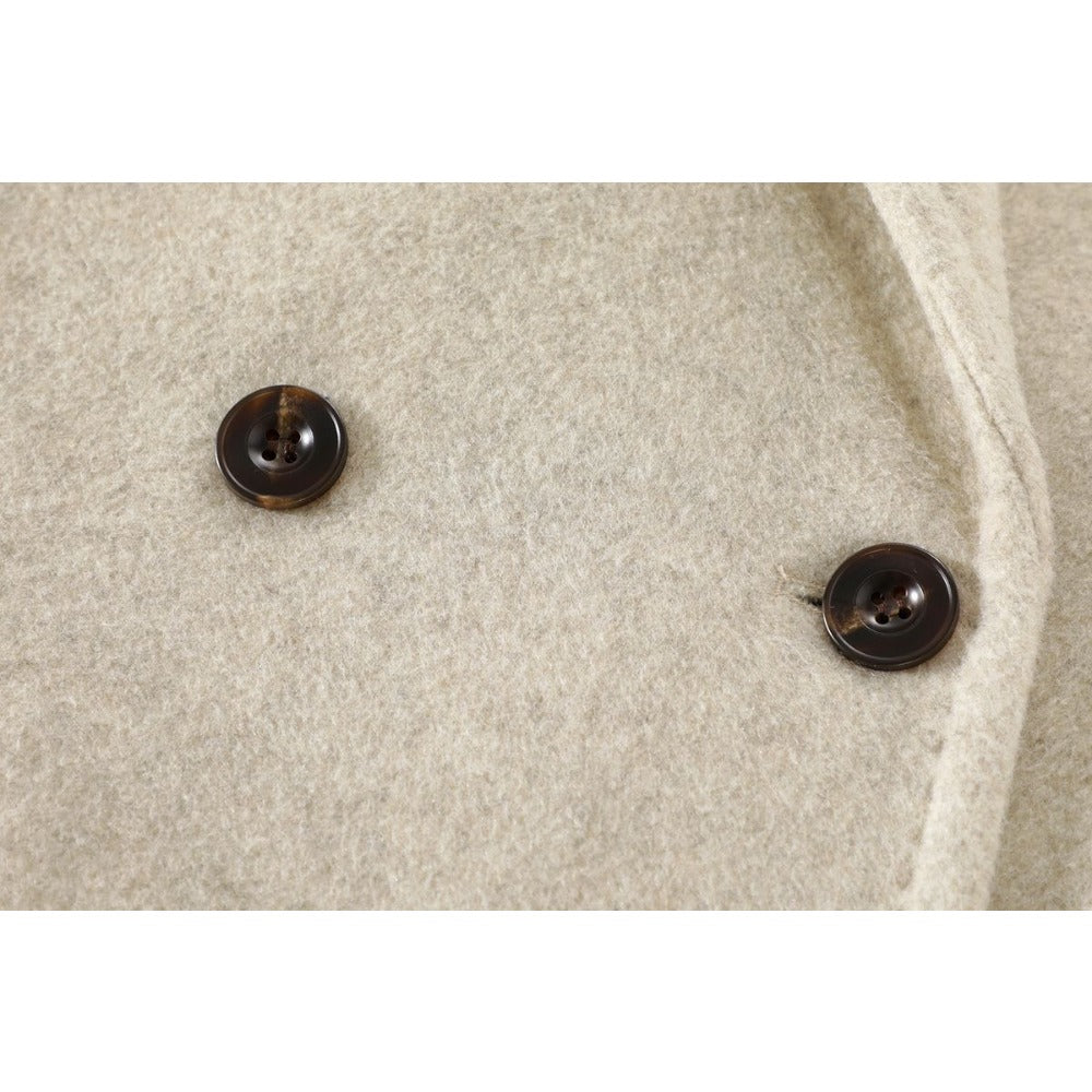 Double Breasted Wool Coat for Women - Lucia