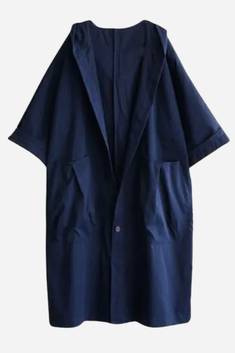 Women's Loose Coat | Large Pockets