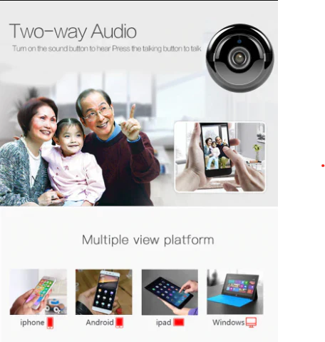 1080P WiFi Security Camera with Night Vision