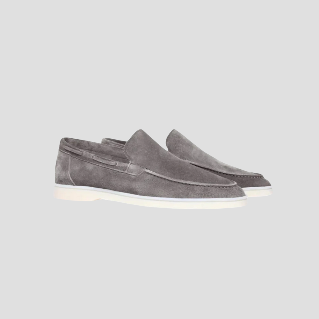 Men's Suede Loafers | Flat