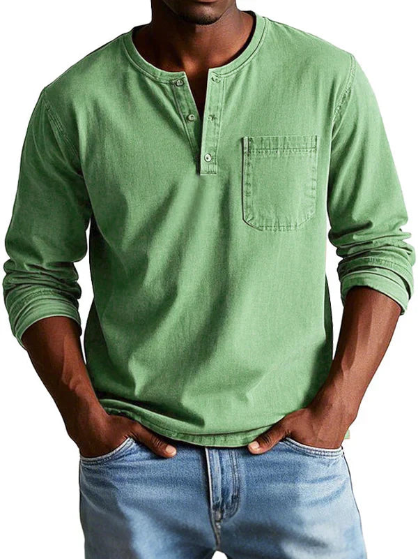 Men's Breasted Shirt | Long Sleeve