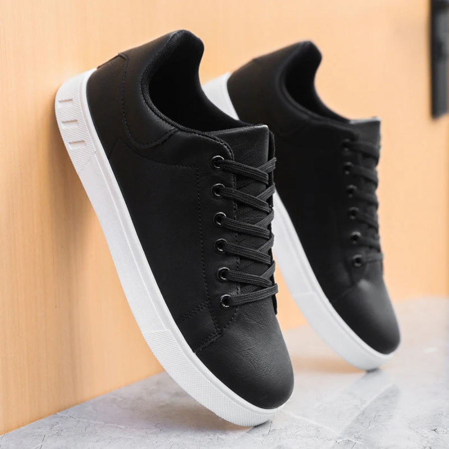 Men's Leather Trainers | Stylish