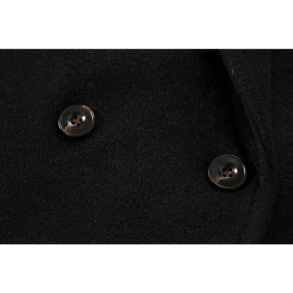 Double Breasted Wool Coat for Women - Lucia