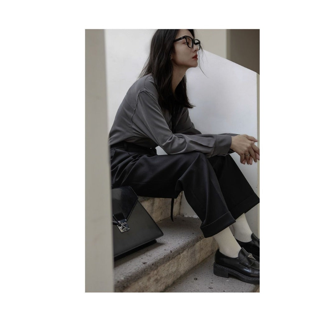 Button Down Long Sleeve Shirt for Women - Gioia