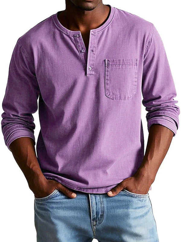 Men's Breasted Shirt | Long Sleeve