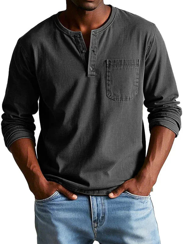 Men's Breasted Shirt | Long Sleeve
