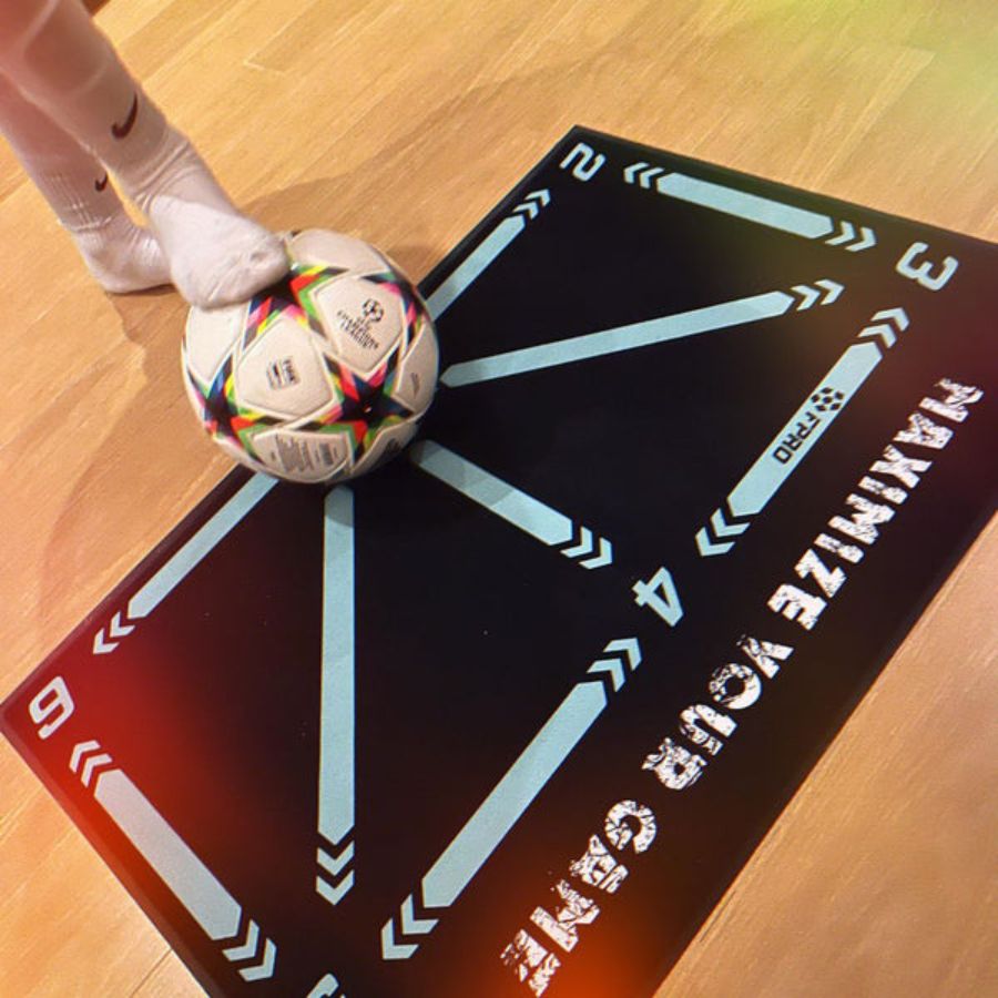 Professional Football Training Mat and Video Coaching Program
