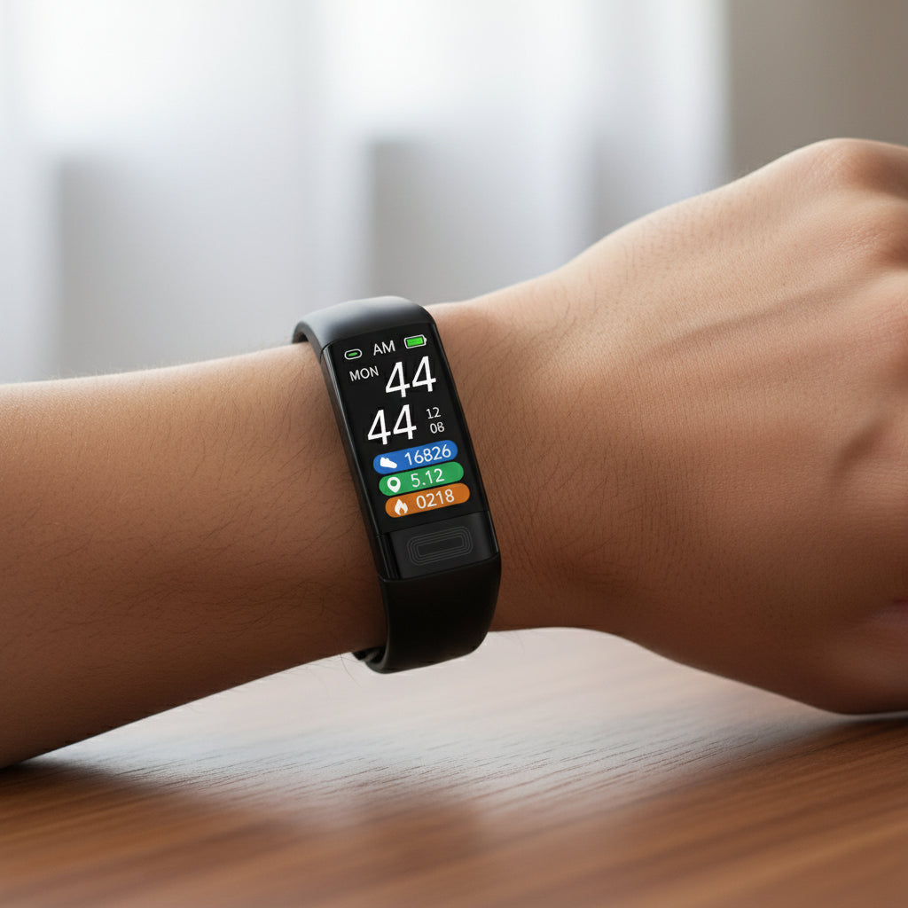 Smart Armband with Blood Pressure Measurement, EKG, and Heart Rate Monitor