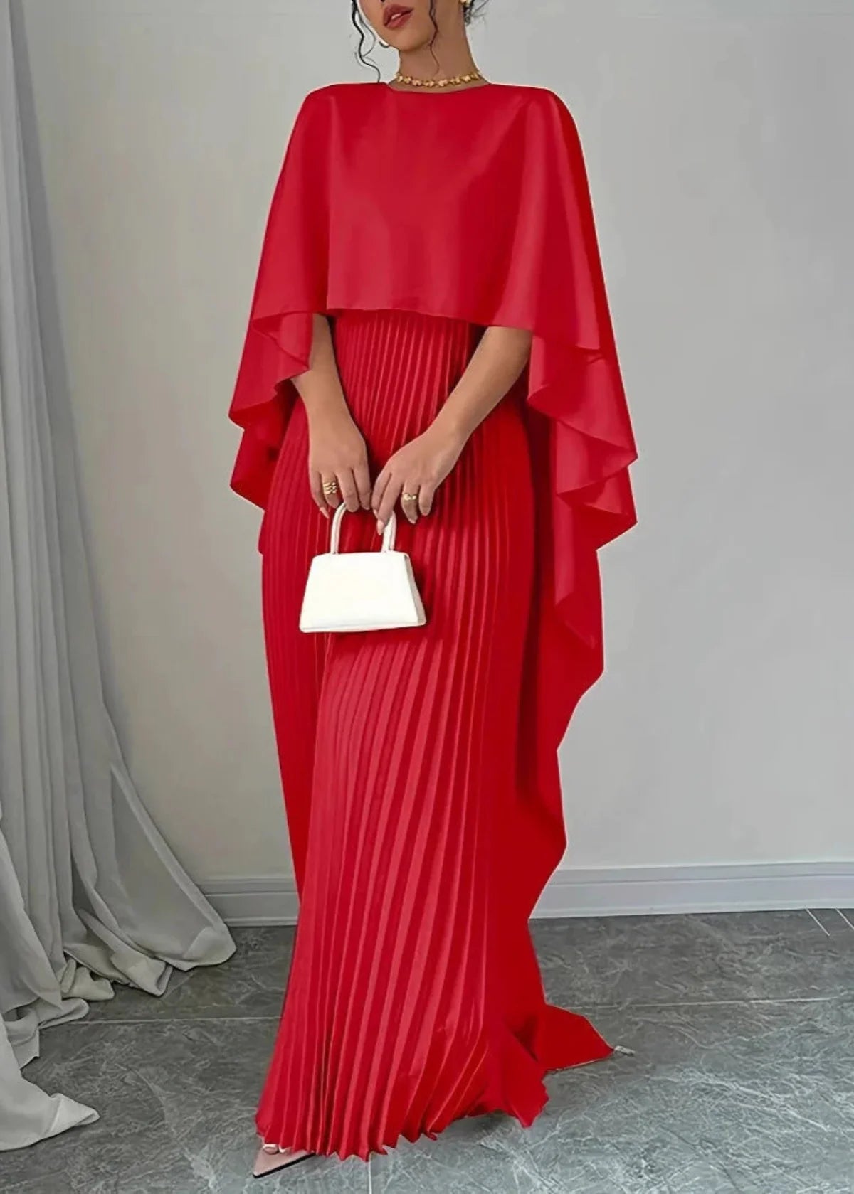 Party Batwing Long Dress | Maxi