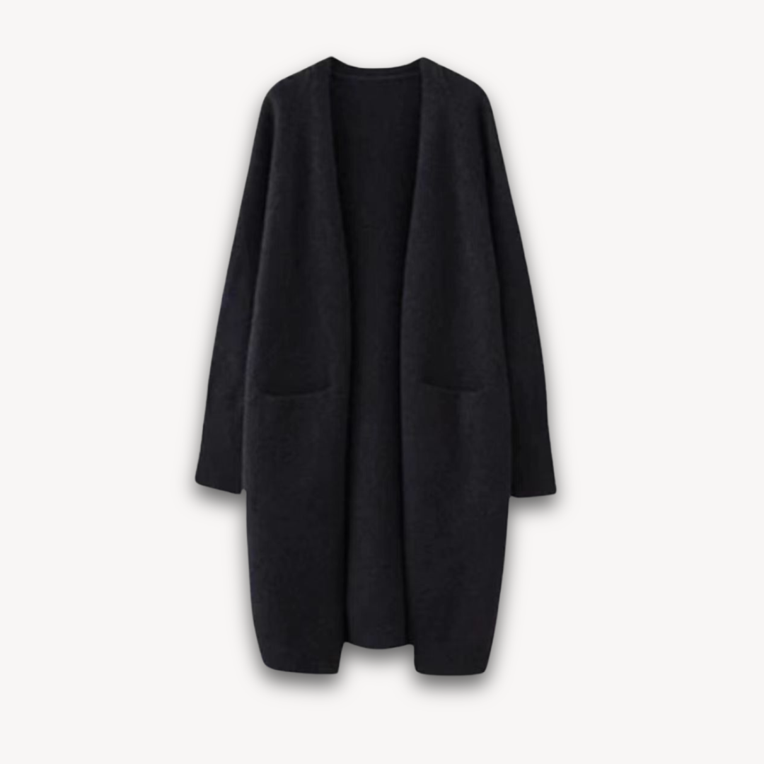 Women's Soft Knitting Cardigan | Long