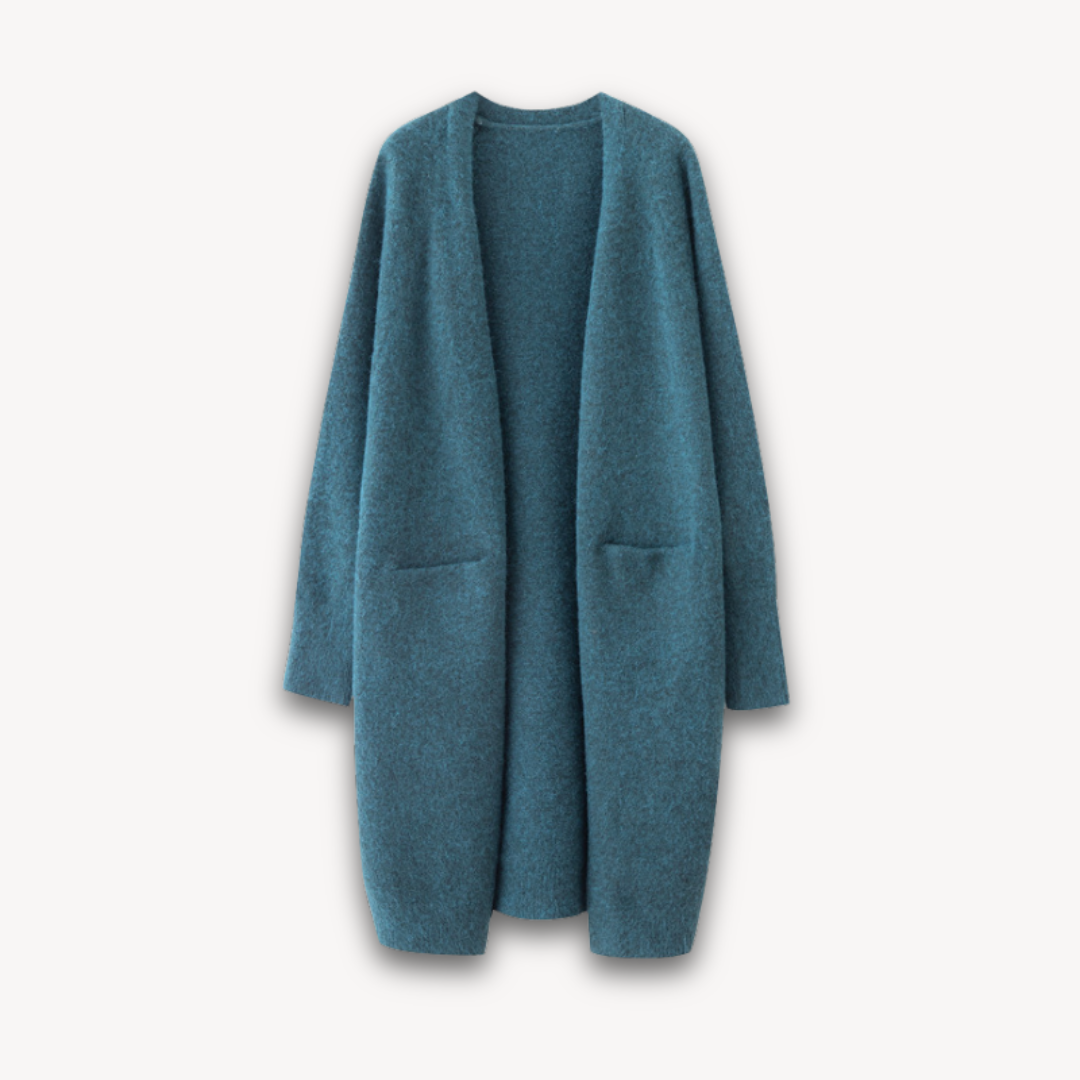 Women's Soft Knitting Cardigan | Long