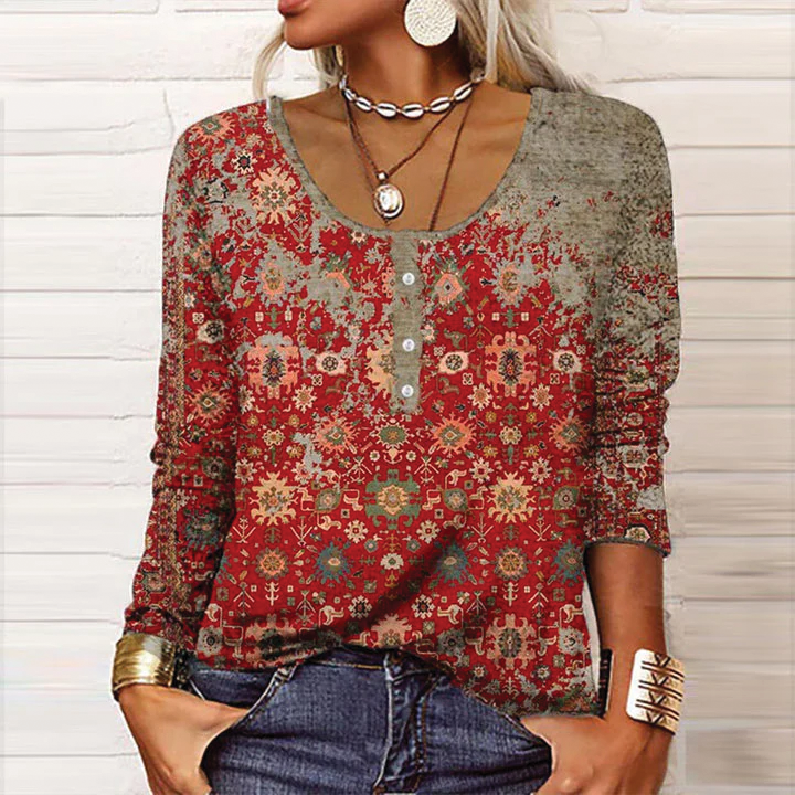 Women's Buttoned Blouse | Long Sleeve