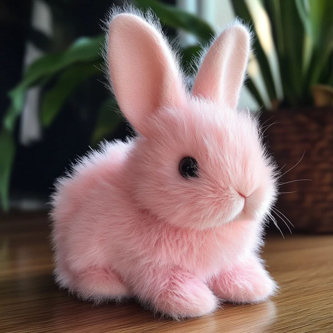 Animated Rabbit | Realistic Hopping Plush Bunny for Kids