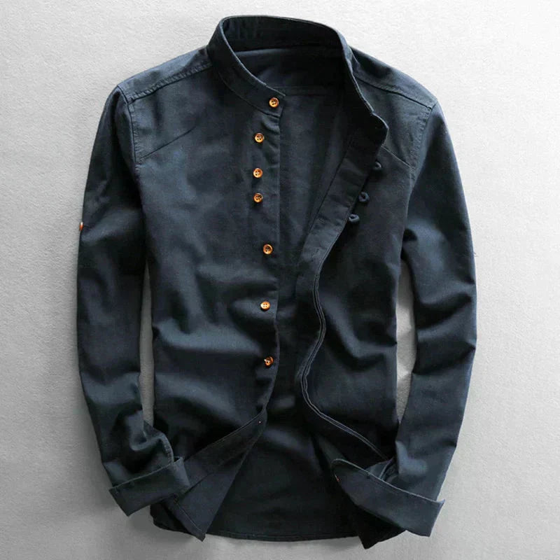 Men's Japanese Shirt | Long Sleeve