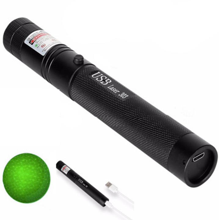 Powerful Laser Pointer with Adjustable Focus