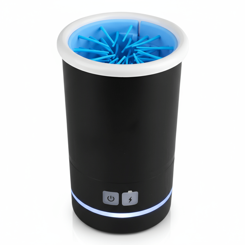 Automatic Paw Cleaning Cup with Soft Bristles