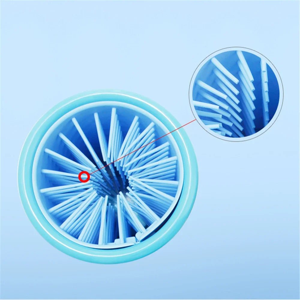 Automatic Paw Cleaning Cup with Soft Bristles
