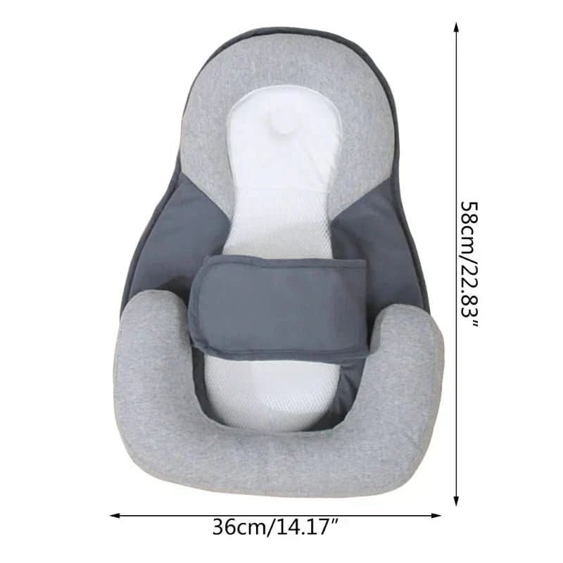Ergonomic Baby Pillow with Incline for Comfort