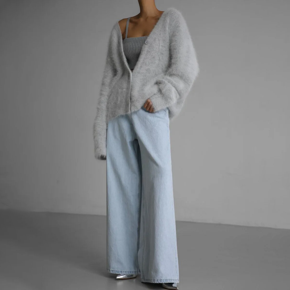 Women's Loose Cardigan | Knitting