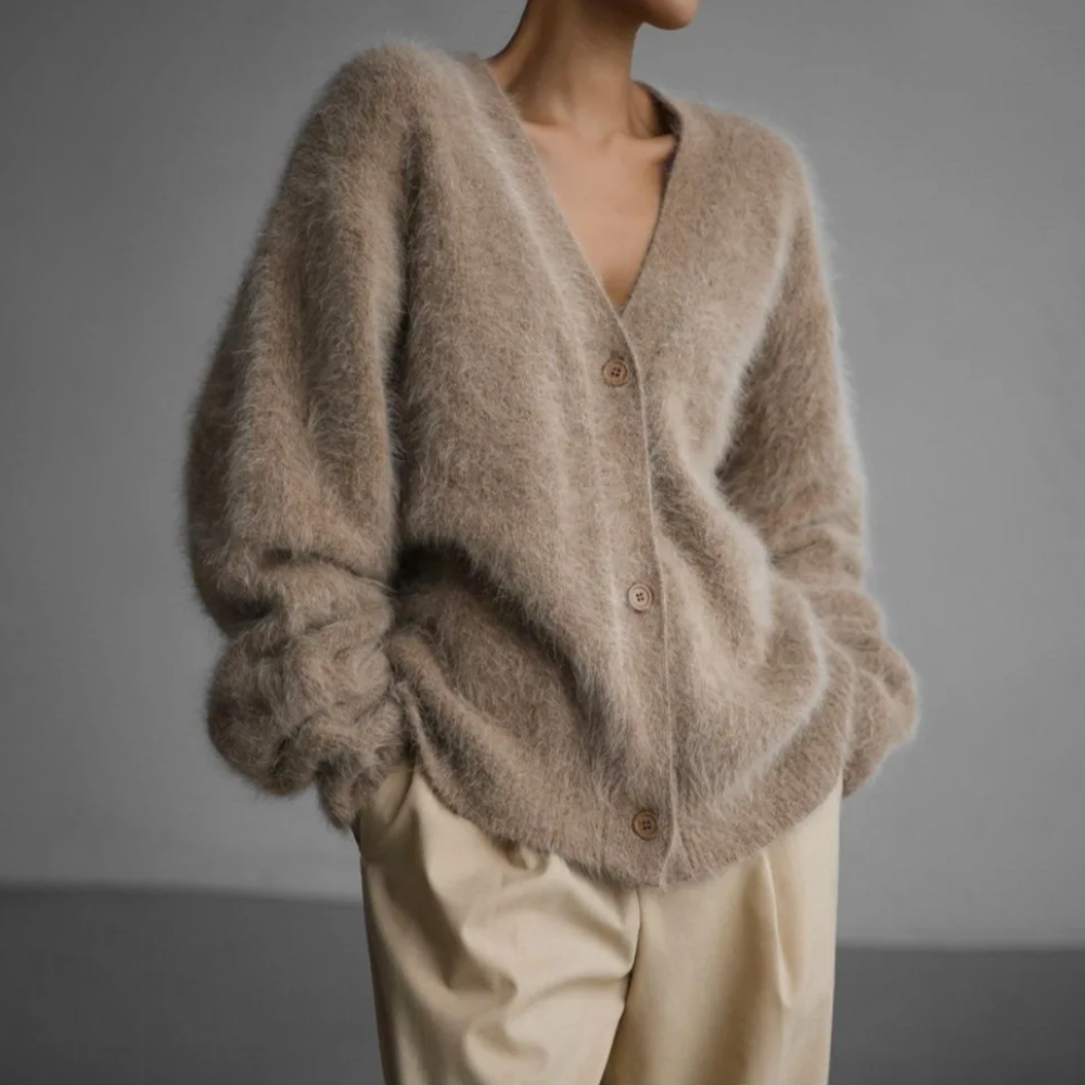 Women's Loose Cardigan | Knitting