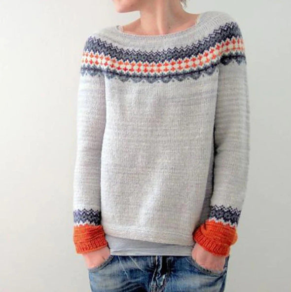 Women's Patterned Sweater | Knit
