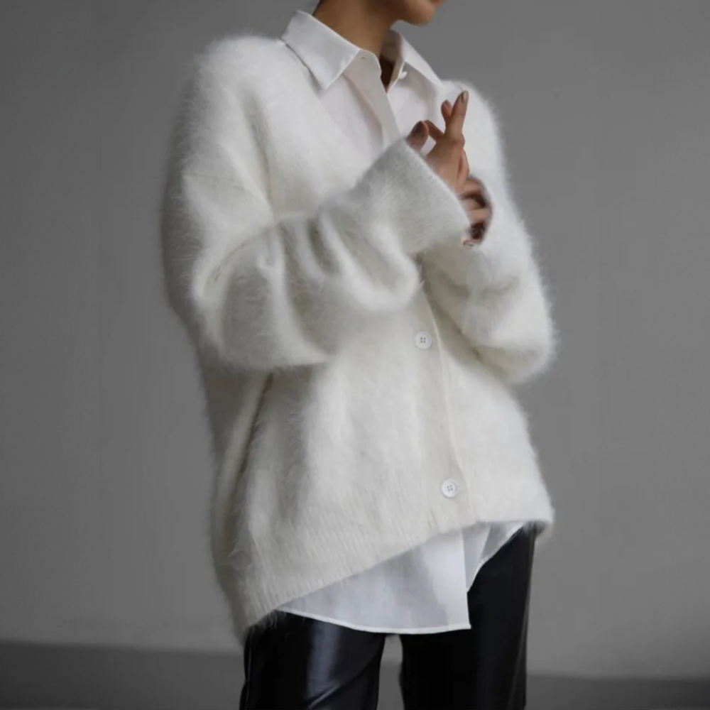 Women's Loose Cardigan | Knitting