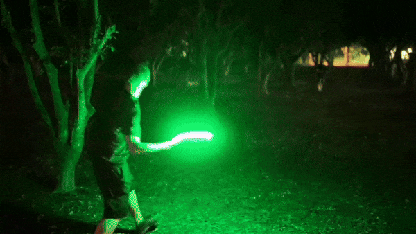 LED Glowing Frisbee for Night Games & Outdoor Fun