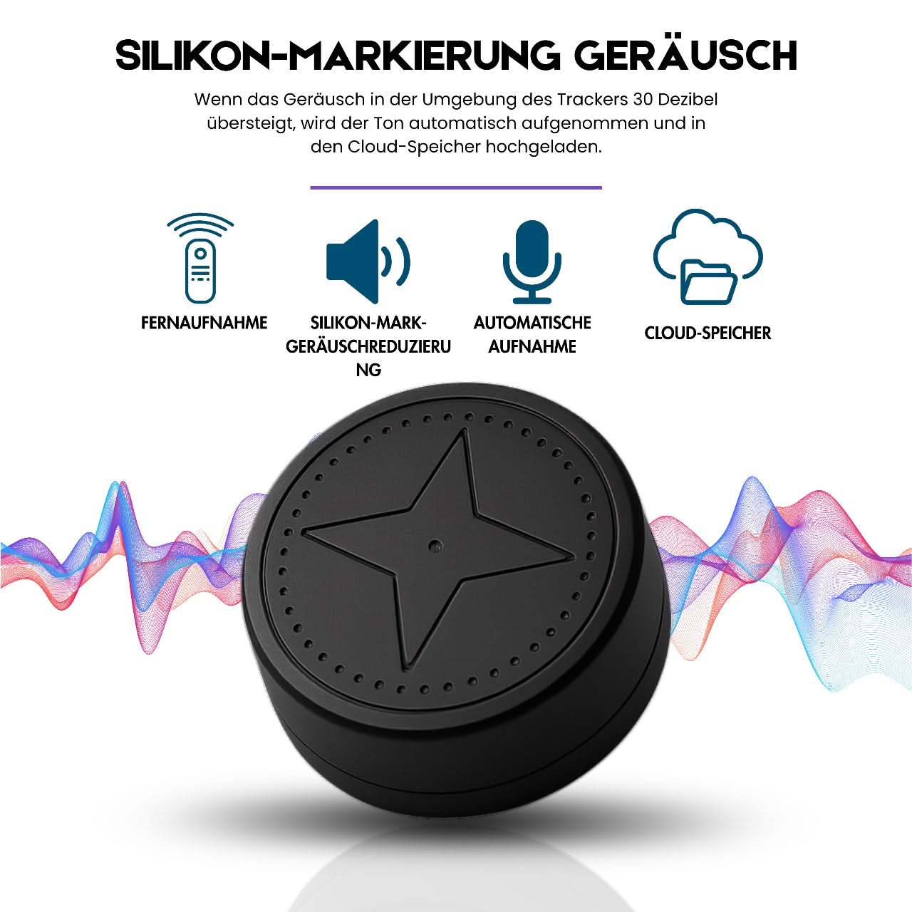 Compact GPS Tracker with Magnetic Attachment