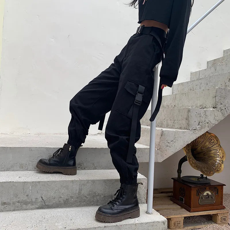 Women's Hip-Hop Cargo Trousers | Leisure