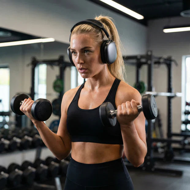 Over-Ear Bluetooth Noise Cancelling Headphones with Active Noise Cancellation (ANC)