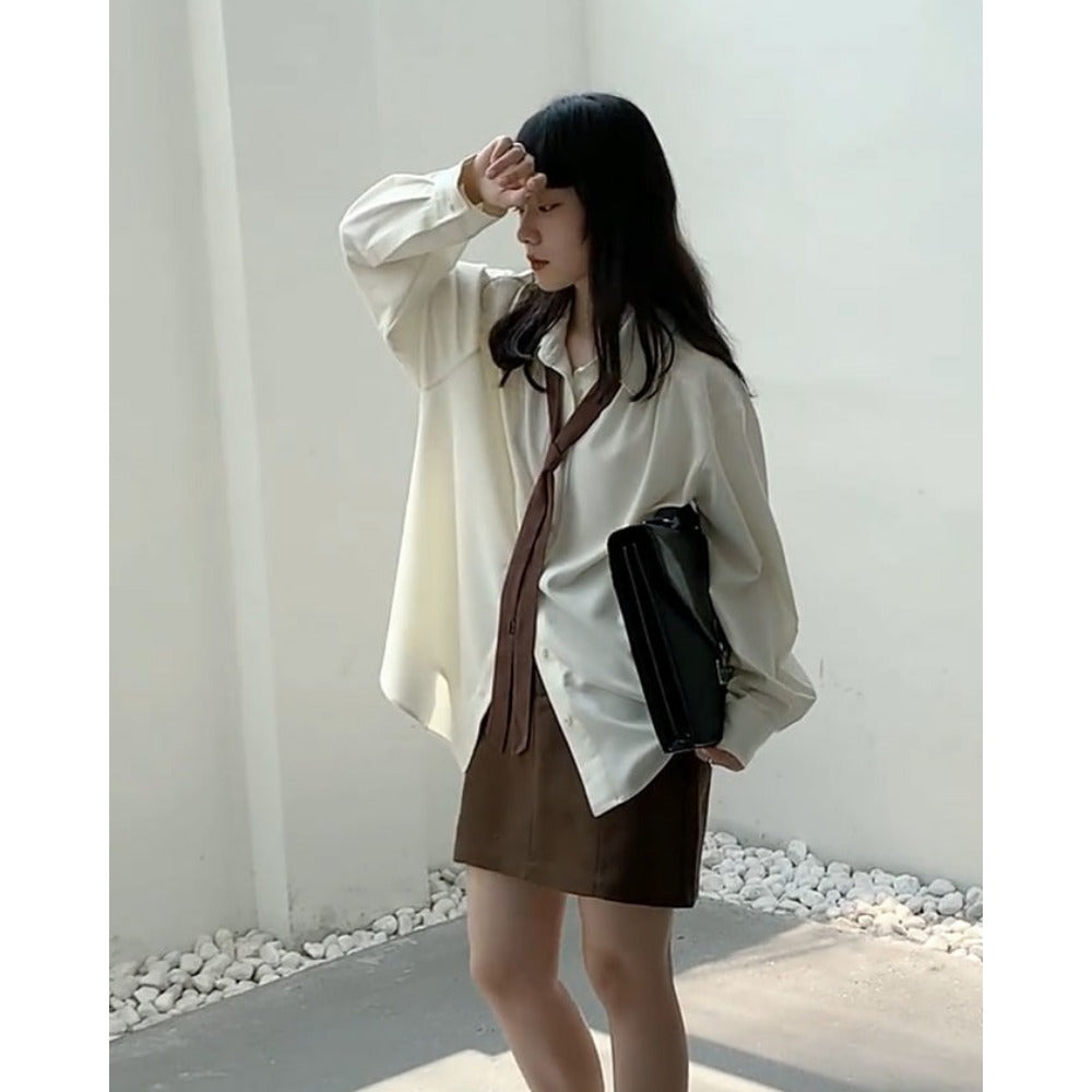 Button Down Long Sleeve Shirt for Women - Gioia
