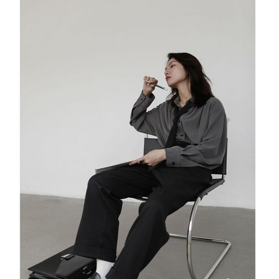 Button Down Long Sleeve Shirt for Women - Gioia