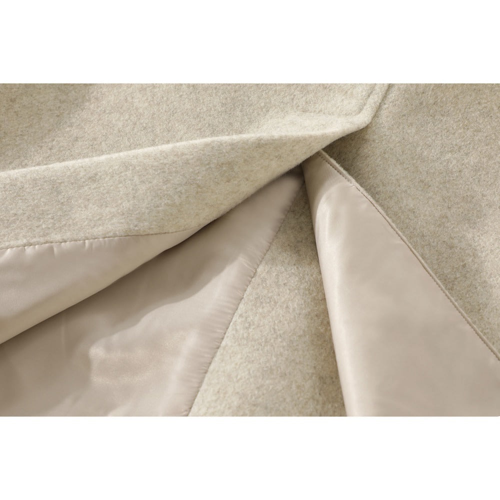 Double Breasted Wool Coat for Women - Lucia