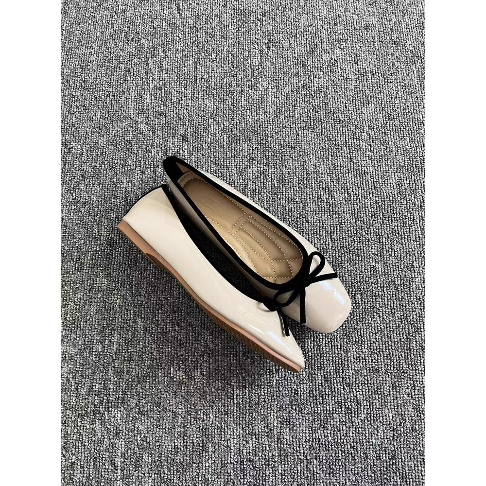 Patent Leather Ballerinas for Women - Eva