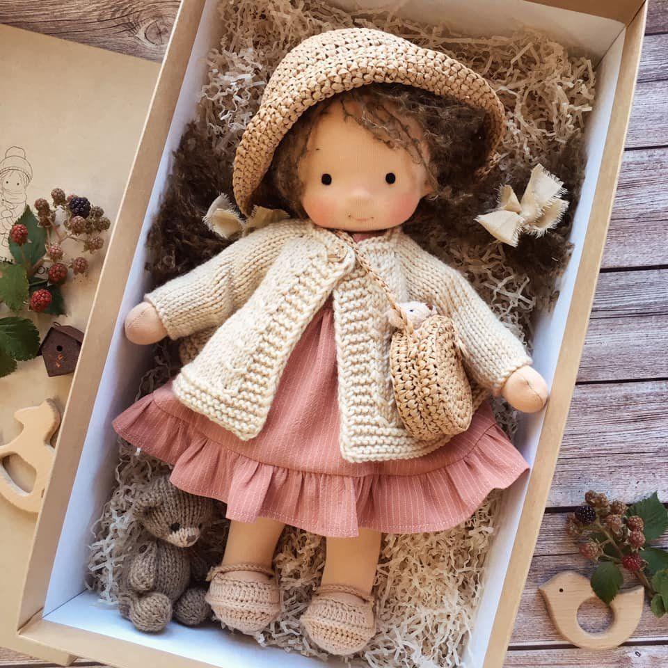 Handcrafted Winter Cuddle Doll
