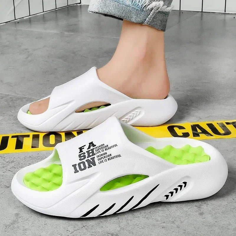 Men's Thick Sole Slippers | Anti-Slip