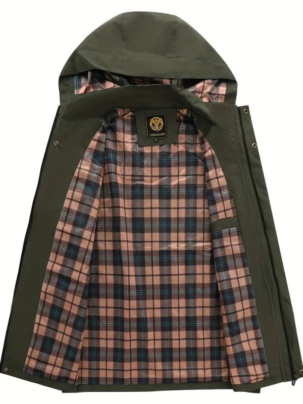 Men's Large Pockets Jacket | Hooded