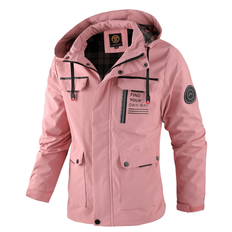 Men's Large Pockets Jacket | Hooded