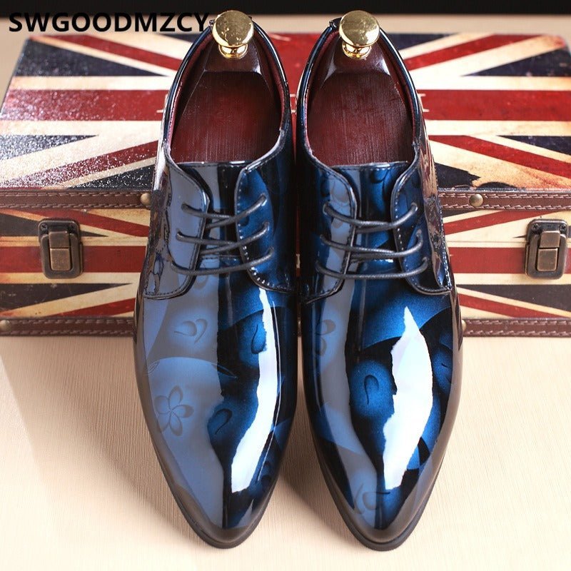 Men's Paint Finish Shoes | Flat